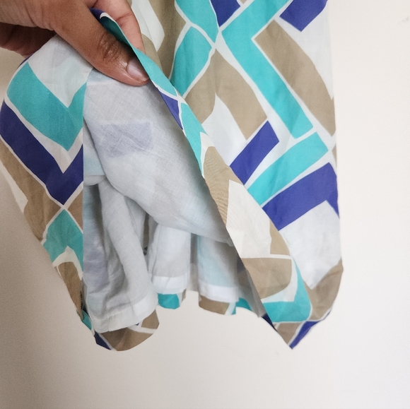 Trina Turk Silk Cotton Halter Top - Picture 6 of 9